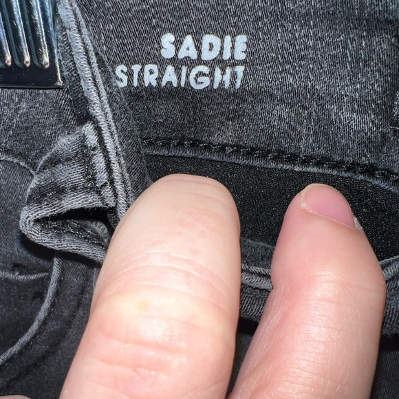 Liverpool Sadie Straight Leg Black Denim Jeans - Picture 5 of 6